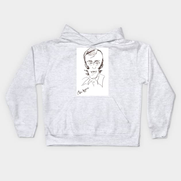 Andy Kaufman Kids Hoodie by TheArtQueenOfMichigan 